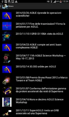 AGILEScience android App screenshot 2